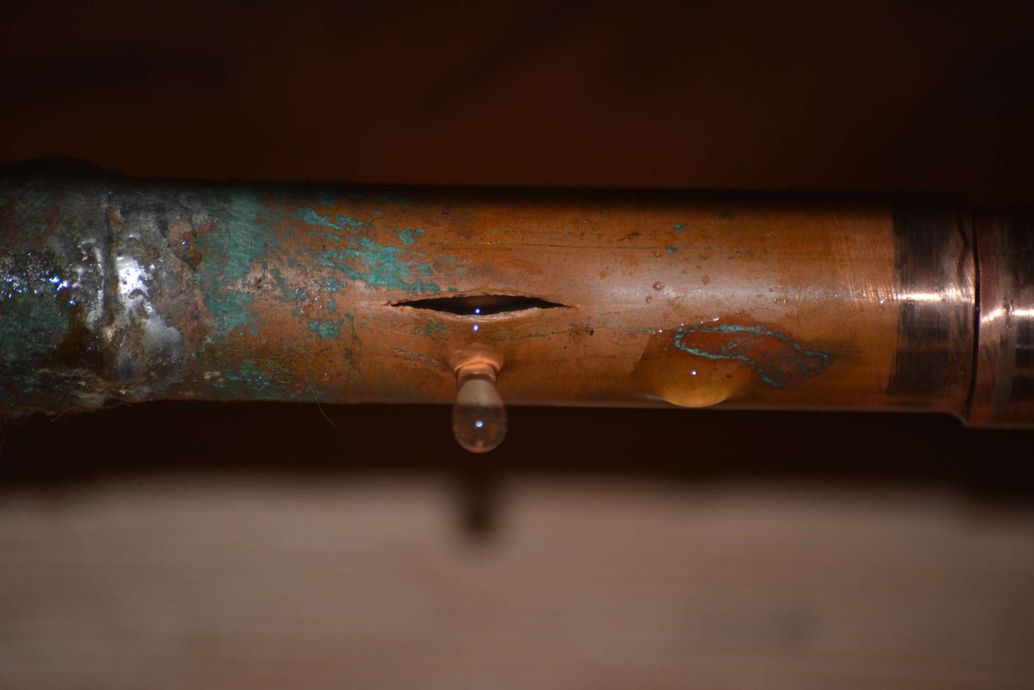 Burst Water Pipe
